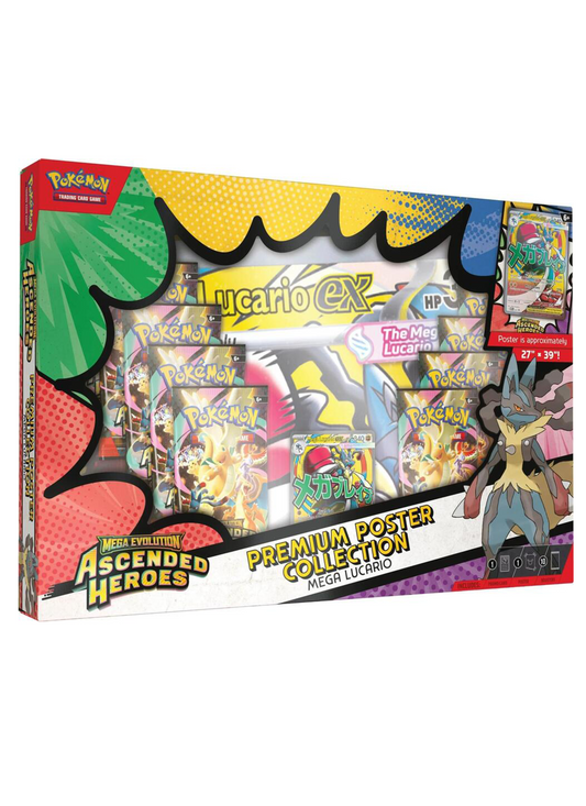 Premium Poster Collection: Mega Lucario - ME: Ascended Heroes (ASC)