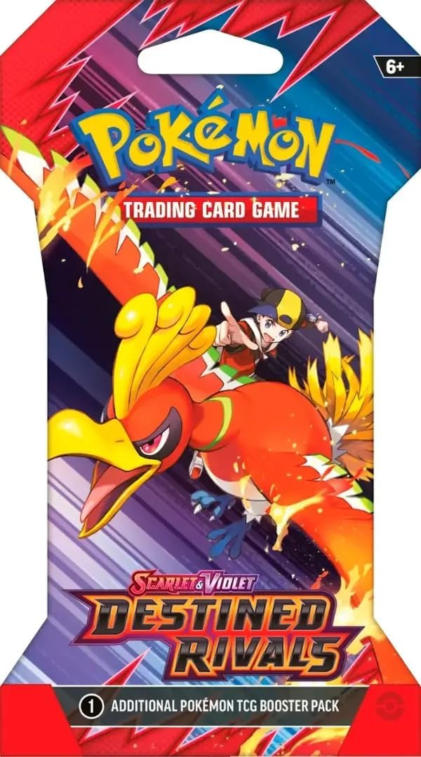 Pokémon TCG: Scarlet & Violet-Destined Rivals Sleeved Booster Pack (10 Cards) - 1 Pack