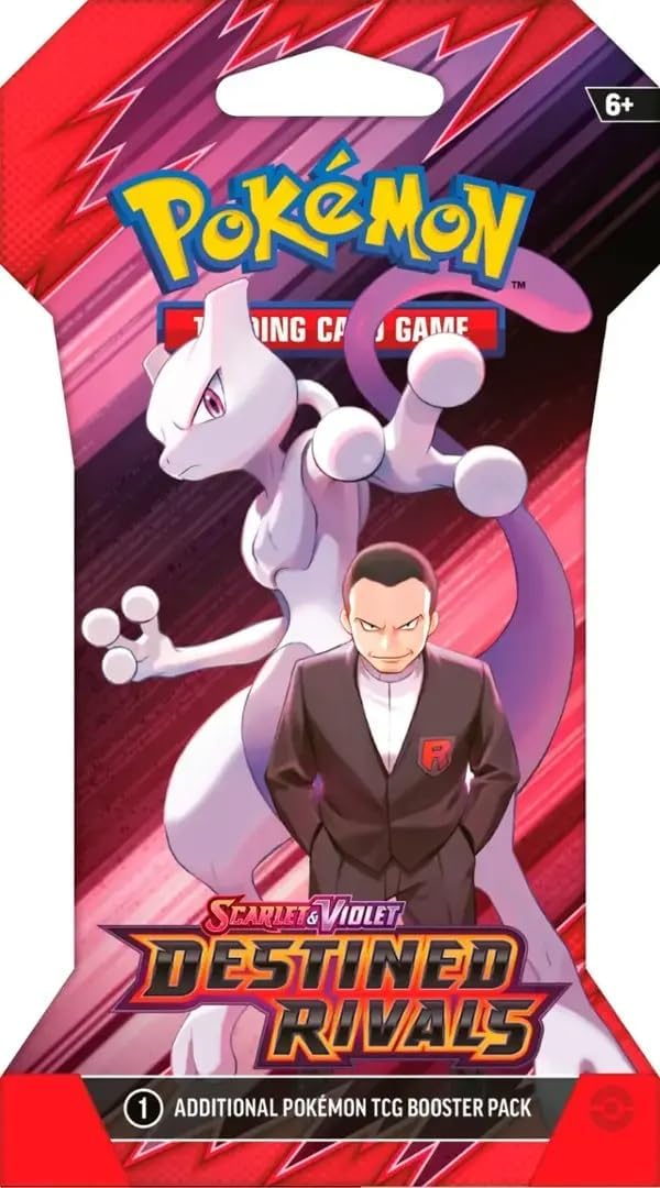 Pokémon TCG: Scarlet & Violet-Destined Rivals Sleeved Booster Pack (10 Cards) - 1 Pack