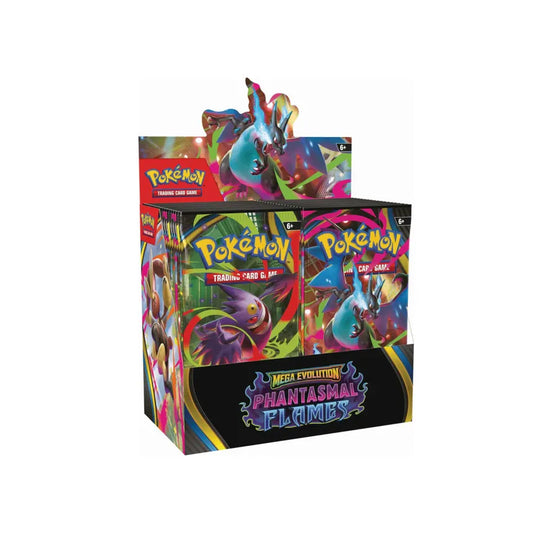 Pokémon TCG: Mega Evolution-Phantasmal Flames Booster Display Box (36 Packs)